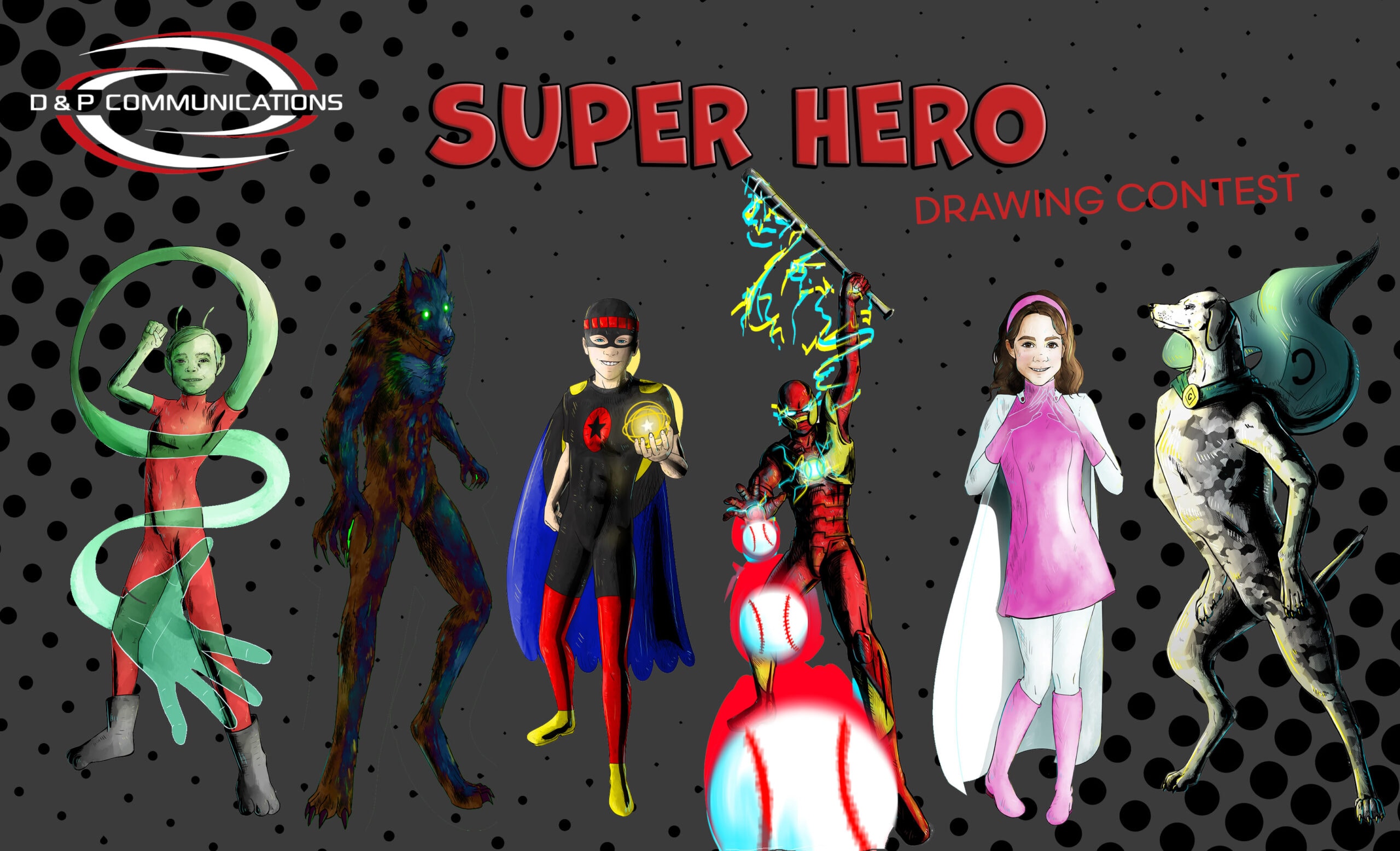 Super Hero Drawing & Story Contest